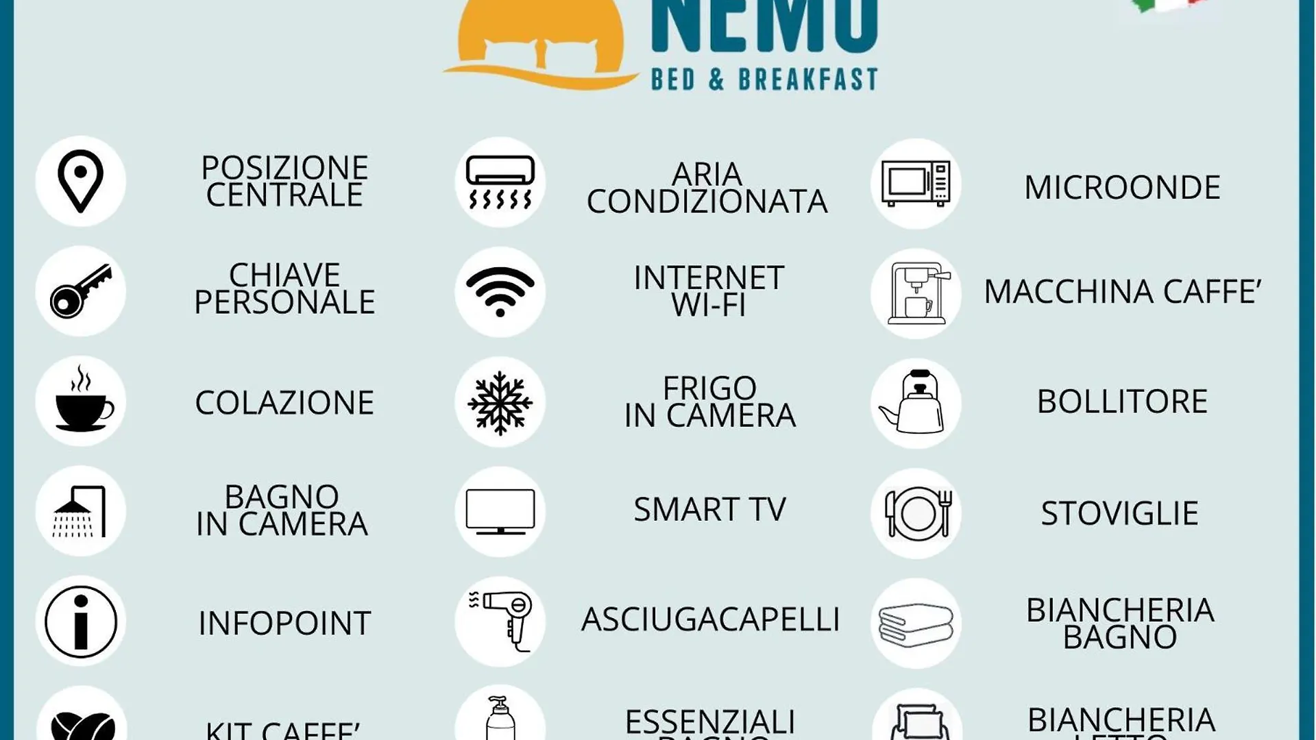 Nemo B&B Alghero Centro 0*,